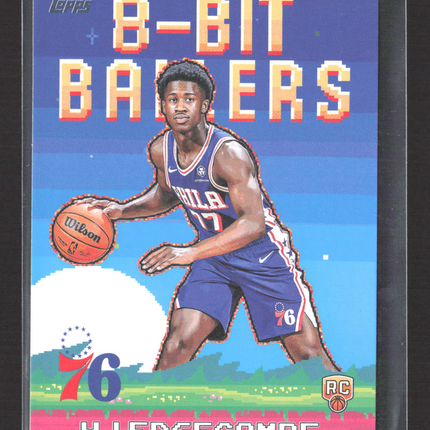2025 Topps 8-Bit Ballers VJ Edgecombe #8B-33 RC