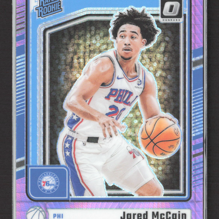 2025 Panini Donruss Optic Jared McCain #270 Pink