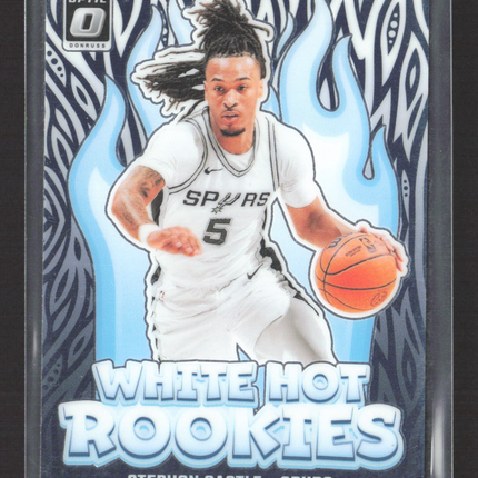 2025 Panini Donruss Optic White Hot Rookies Stephon Castle #6