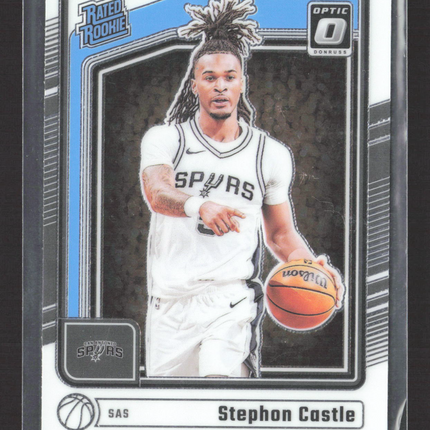 2025 Panini Donruss Optic Basketball Stephon Castle #254