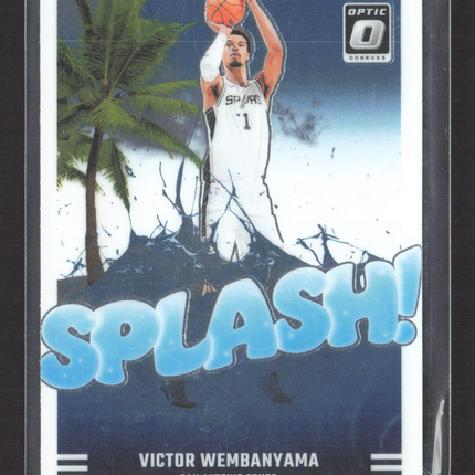 2025 Panini Donruss Optic Splash Victor Wembanyama #4