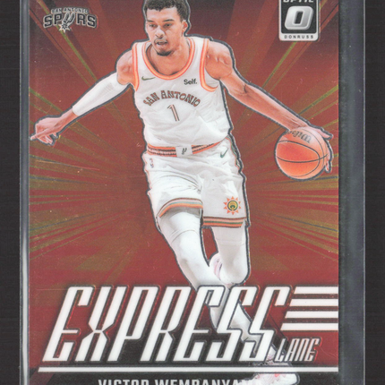 2025 Panini Donruss Optic Express Lane Victor Wembanyama #19