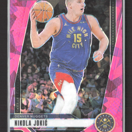 2024 Panini Prizm Nikola Jokić #129 Pink Ice
