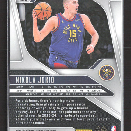 2024 Panini Prizm Nikola Jokić #129 Pink Ice