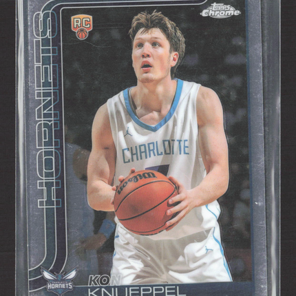 2025 Topps Chrome Kon Knueppel #254 RC