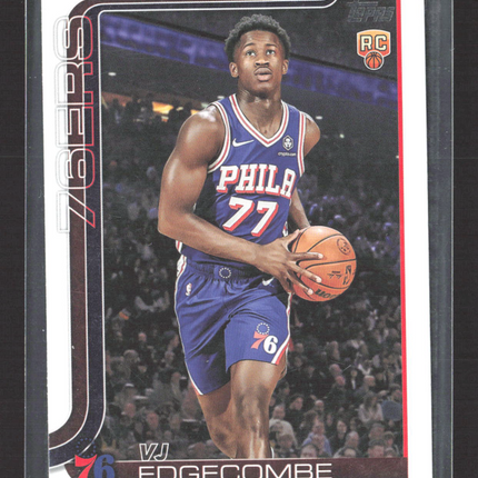 2025 Topps VJ Edgecombe #203 RC