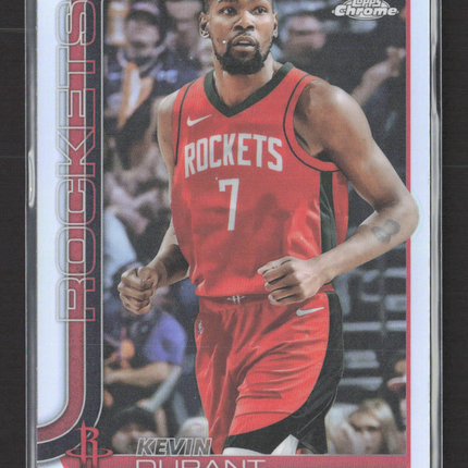 2025 Topps Chrome Kevin Durant #155 Refractor