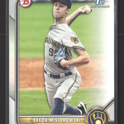 2022 Bowman Draft Jacob Misiorowski #BD-132
