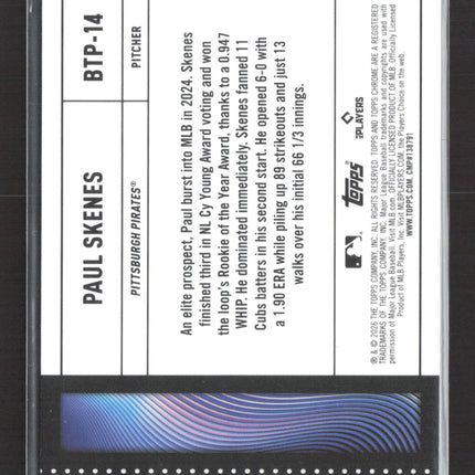 2026 Topps Chrome Big Ticket Player Paul Skenes #BTP-14