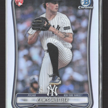 2026 Bowman Chrome Cam Schlittler #53 RC
