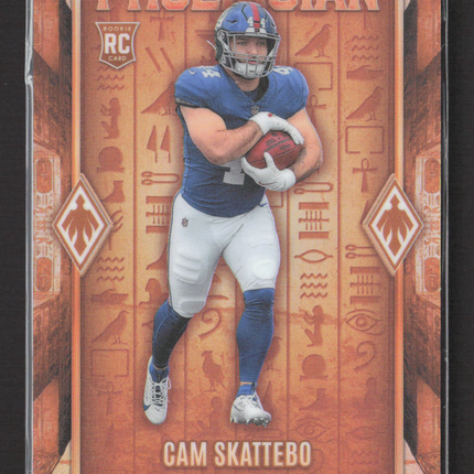 2025 Panini Phoenix Phoenician Cam Skattebo #23 RC