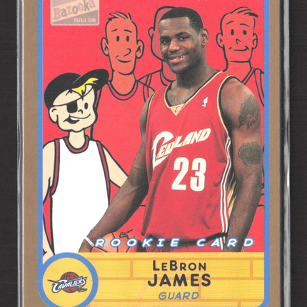2003 Topps Bazooka LeBron James #276