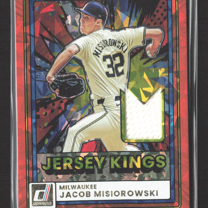 2026 Donruss Jersey Kings Jacob Misiorowski #JK-JM Patch