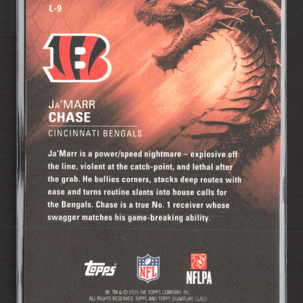 2025 Topps Composite Leviathans Ja'Marr Chase #L-9