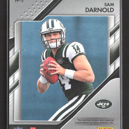 2018 Panini Prizm Football Premier Jerseys Sam Darnold #PP-3 Patch
