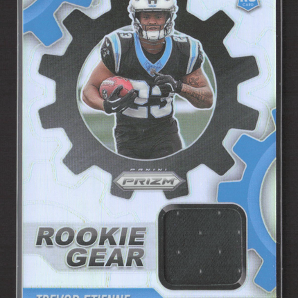 2025 Panini Prizm Football Rookie Gear Trevor Etienne #RGR-TEE RC Patch