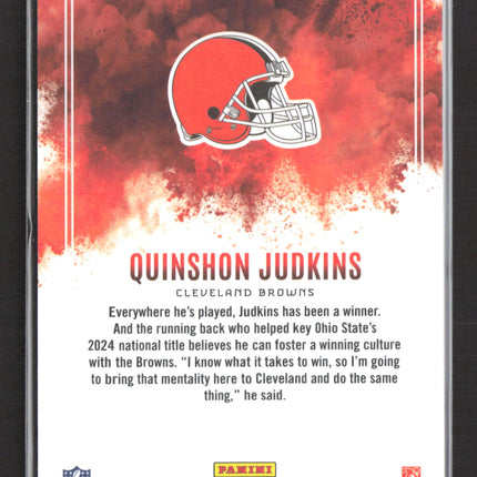 2025 Panini Phoenix Color Blast Quinshon Judkins #8 RC
