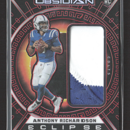 2024 Panini Obsidian Eclipse Anthony Richardson #ECL-ARI RC 1/8 Patch