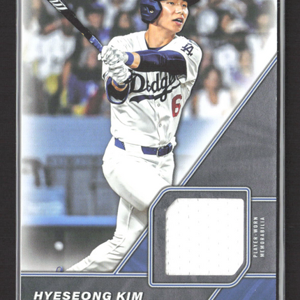 2026 Topps Major League Material Hyeseong Kim #MLM-HK Patch