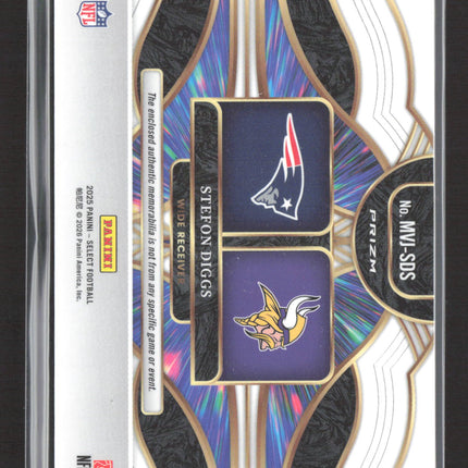 2026 Panini Select Multiverse Stefon Diggs #MVJ-SDS Patch