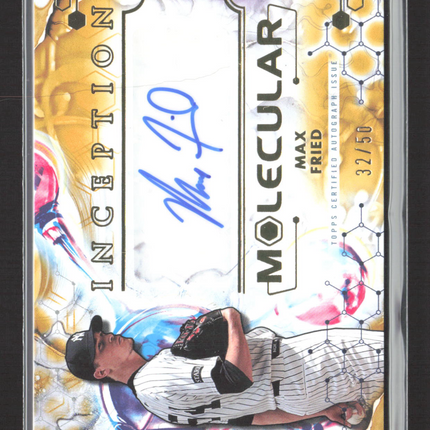 2025 Topps Inception Molecular Max Fried #IMA-MF 32/50 Auto