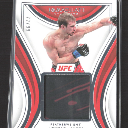 2023 Panini Immaculate Collection UFC Arnold Allen #RM-AAL Patch 72/99