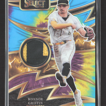 2025 Panini Select Sparks Konnor Griffin #SP-KG 10/25 Patch Tie Dye