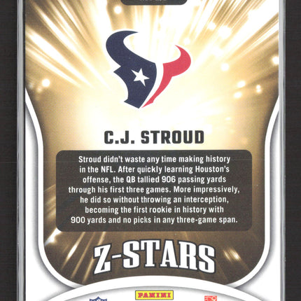 2023 Panini Zenith Z-Stars C.J. Stroud #23 RC