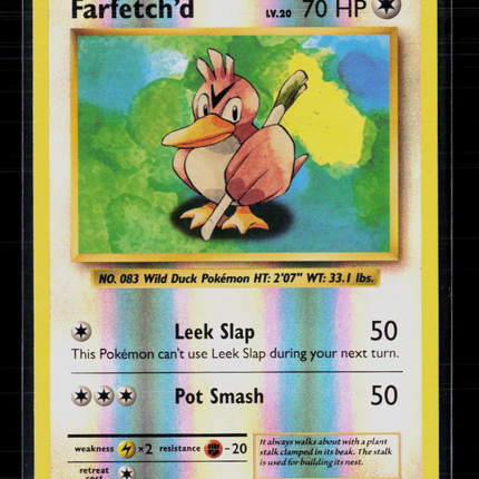 Pokemon 2016 Evolutions Farfetch'd #68/108