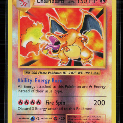 Pokemon 2016 Evolutions Charizard #11/108 Reverse Holo