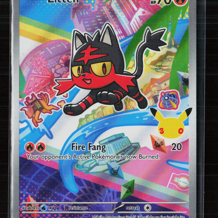 Pokemon Mega Evolution Litten FA #MEP EN 044