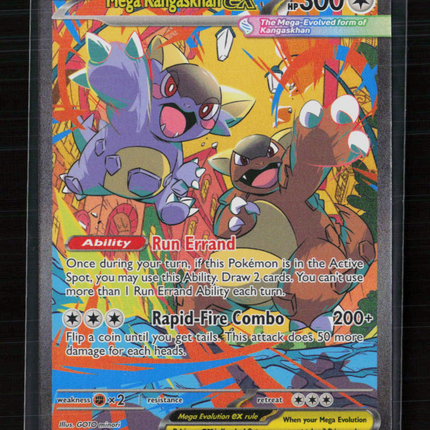 Pokemon 2025 Mega Evolution Mega Kangaskhan EX SAR #182/132