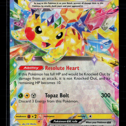 Pokemon 2026 Mega Evolution – Ascended Heroes Pikachu EX RR #57/217