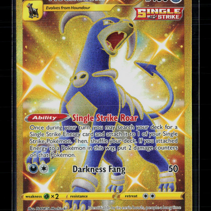 Pokemon 2021 Battle Styles Houndoom SR UR #179/163