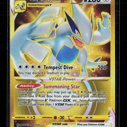 Pokemon 2022 Silver Tempest Lugia VSTAR UR HR #211/195