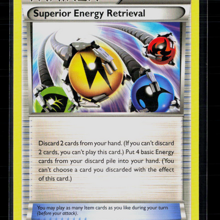 Pokemon 2013 Plasma Freeze Superior Energy Retrieval #103/116