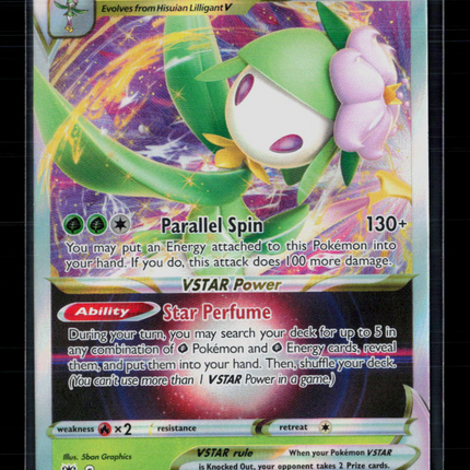 Pokemon 2022 Astral Radiance Hisuian Lilligant VSTAR #18/189