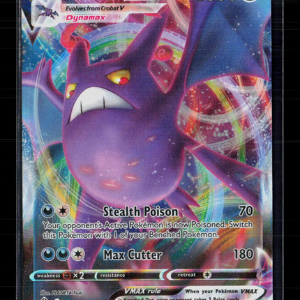 Pokemon Shining Fates Crobat VMAX #45/72