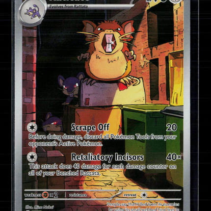 Pokemon 2026 Mega Evolution – Perfect Order Raticate #99/88