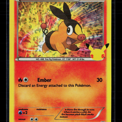 Pokemon 2021 Celebrations Tepig #13/25 mcdonalds