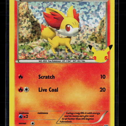 Pokemon 2021 Celebrations Fennekin #14/25