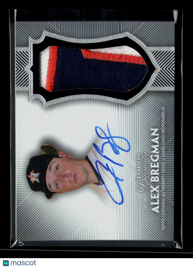 2017 Topps Dynasty Alex Bregman #AP-AB3 Autograph Patch RC Auto /10