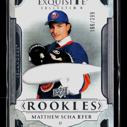 2025 Upper Deck Exquisite Collection Matthew Schaefer #R-MS 166/399