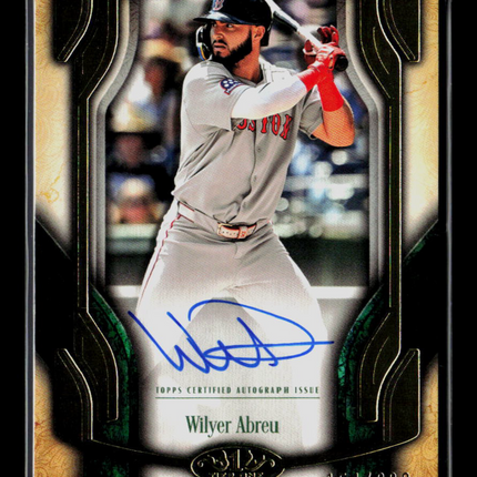 2026 Topps Tier One Wilyer Abreu #BOA-WA 151/299 Auto
