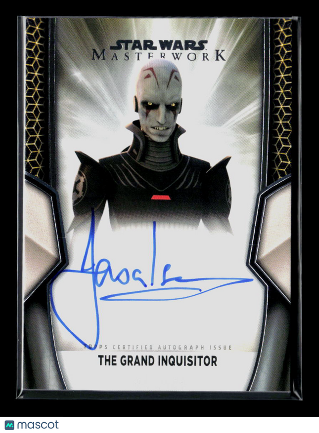 2025 Topps Star Wars Masterwork Jason Isaacs as The Grand Inquisitor Auto #A-JI