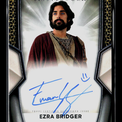2025 Topps Star Wars Masterwork Eman Esfandi as Ezra Bridger Autograph #A-EE