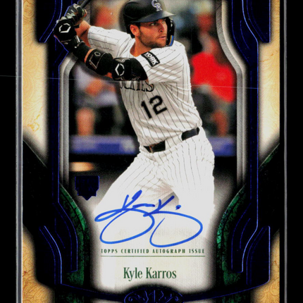 2026 Topps Tier One Kyle Karros #BOA-KK Blue Autograph 12/99 Auto