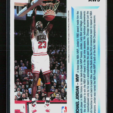 1992 Upper Deck Michael Jordan #AW9