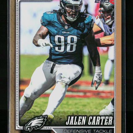2026 Topps Jalen Carter #65 Gold 0798/2026