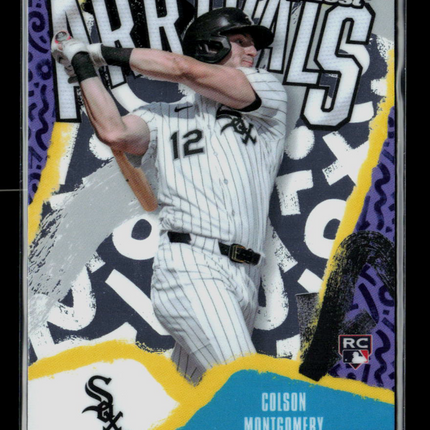 2026 Topps Finest Arrivals Colson Montgomery #A-10 RC